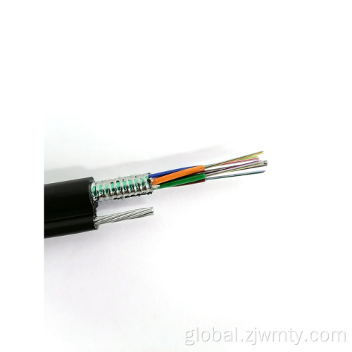 Outdoor Optical Fiber Cable Durable Optic Fiber Cable GYTC8S 8 Cores Supplier